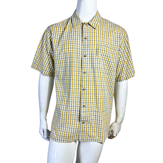 Columbia Sportswear gingham shirt - L