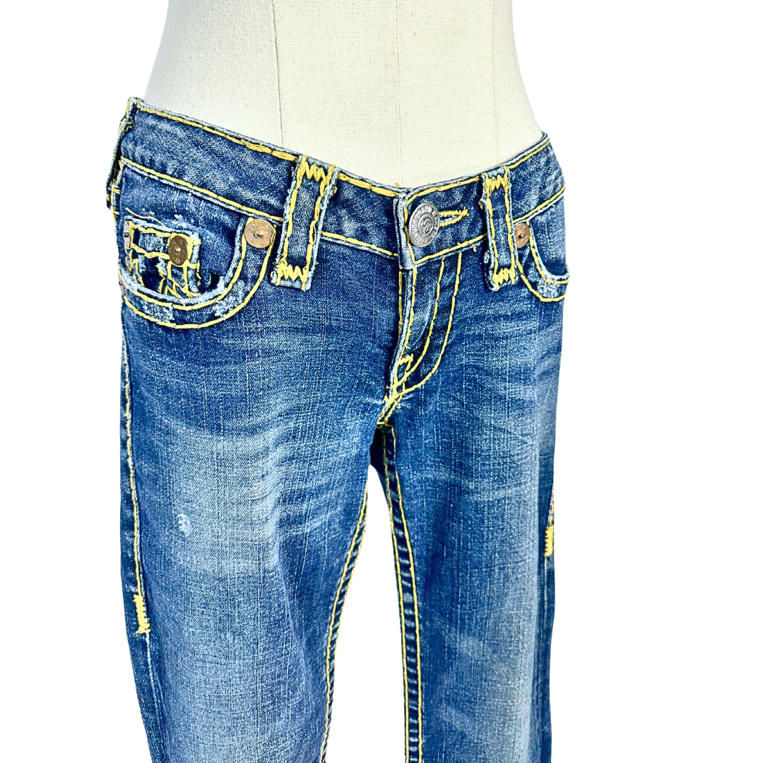 Y2K True Religion low rise denim jeans - S