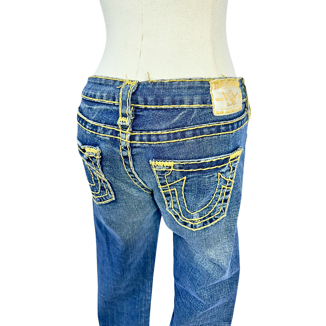 Y2K True Religion low rise denim jeans - S