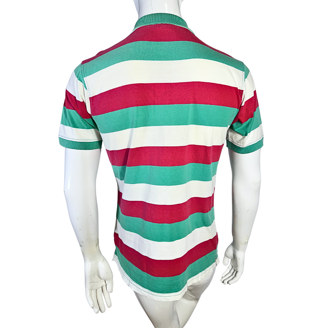 Ellesse striped polo shirt - M