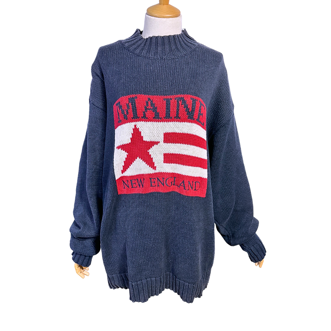 Maine New England knitted jersey - L/XL