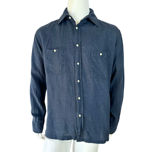 Blue Gant linen shirt - XL