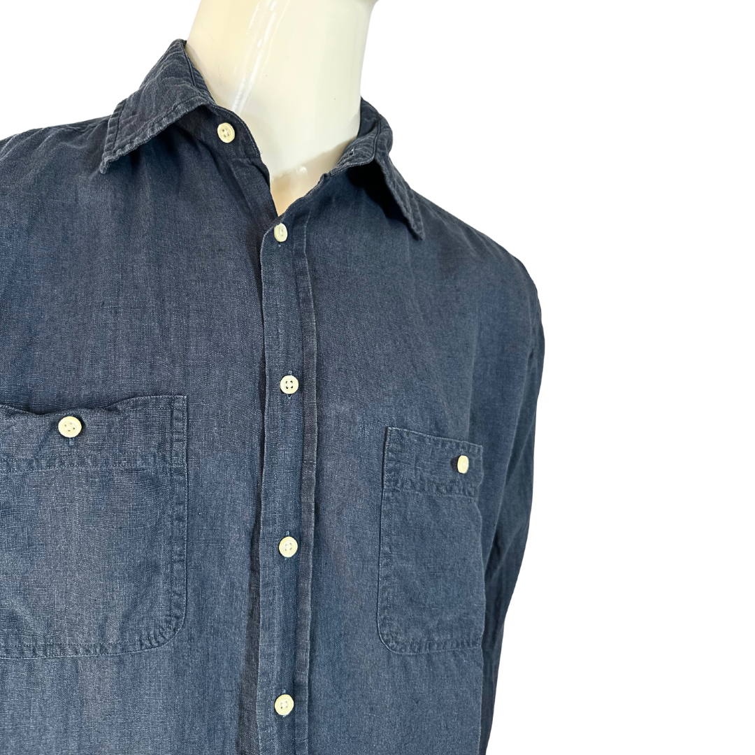 Blue Gant linen shirt - XL