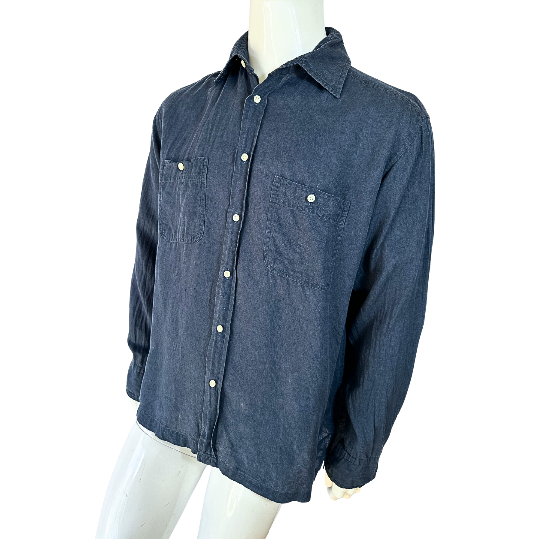 Blue Gant linen shirt - XL