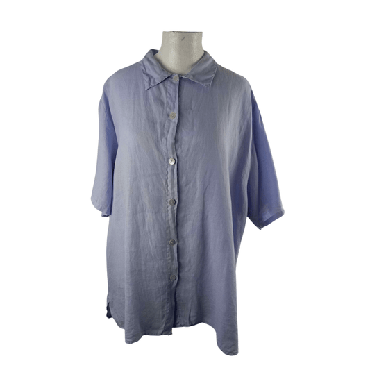 Shortsleeve linen shirt - L