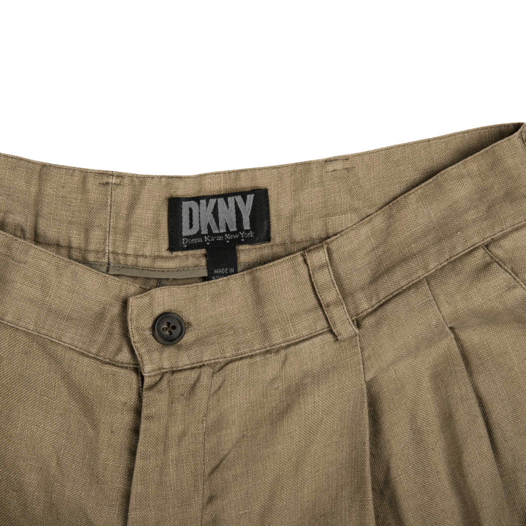 DKNY linen pants - M