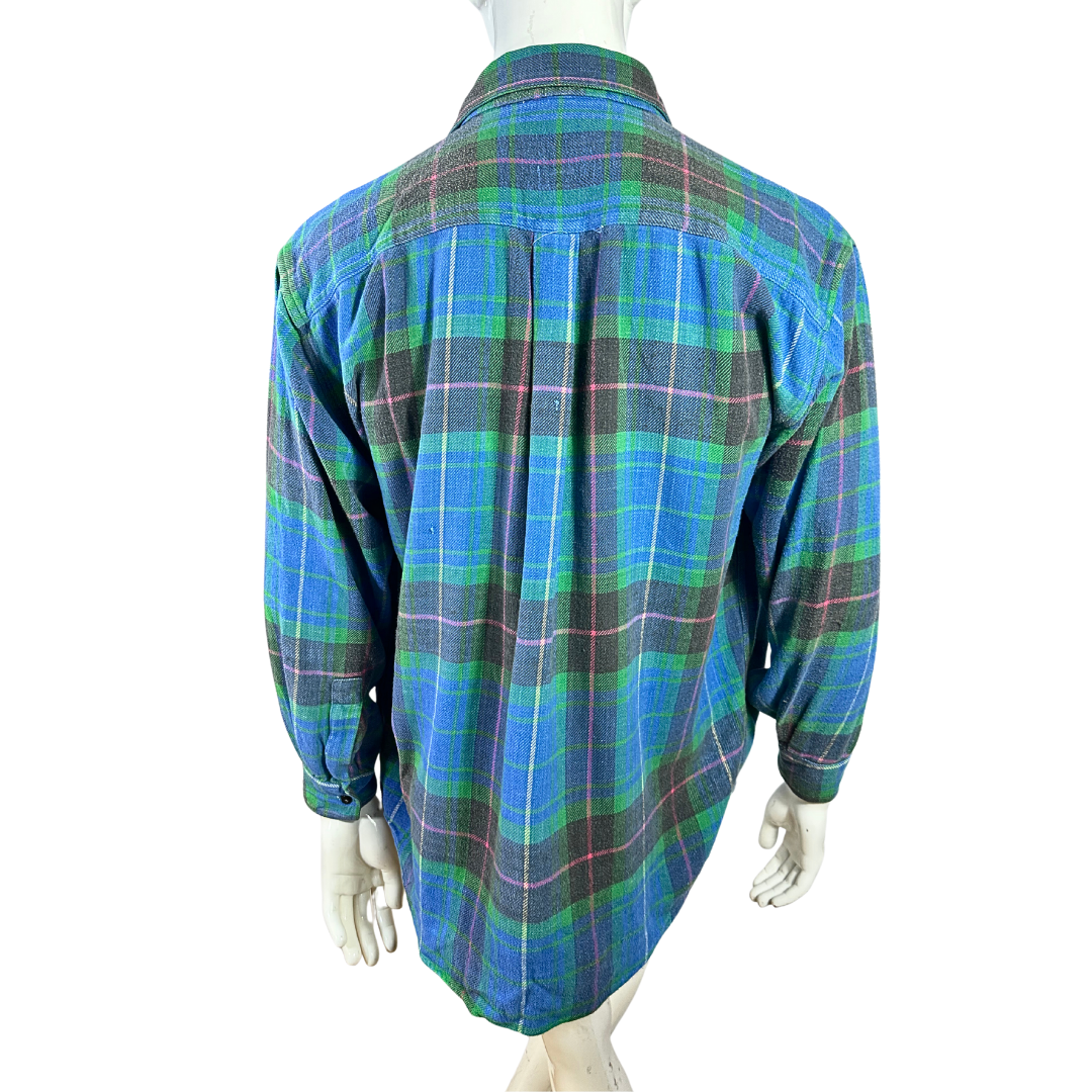 90s flannel shirt L