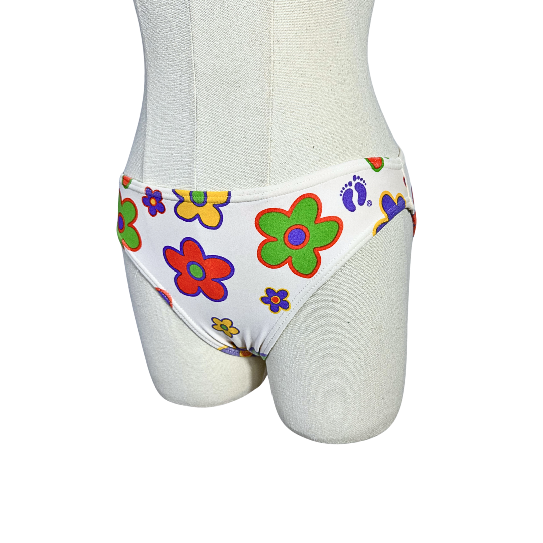 Hang Ten floral and striped bikini set - M