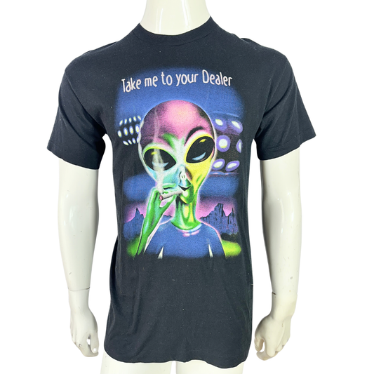 Alien printed tshirt - S