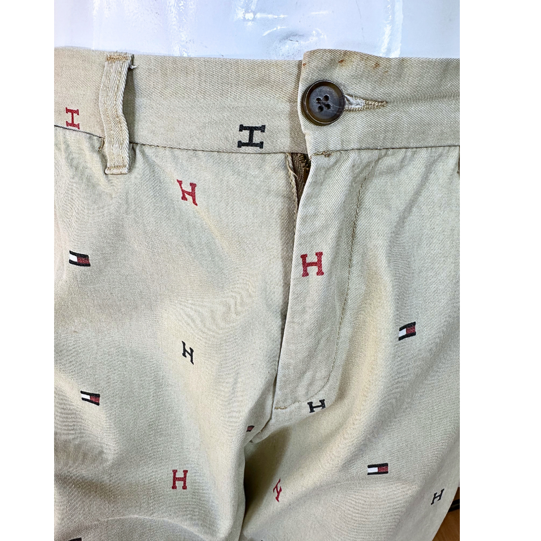 Khaki Tommy Hilfiger shorts - XL