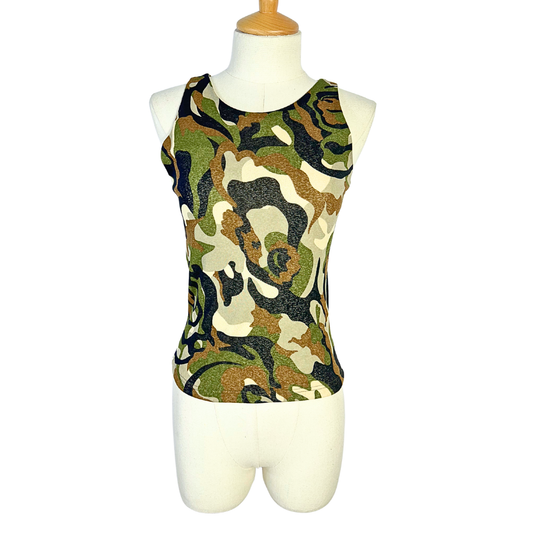 Hip Hop camouflage tank top - S