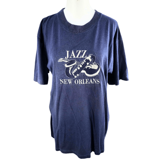 New Orleans Jazz embroidered t-shirt - L/XL