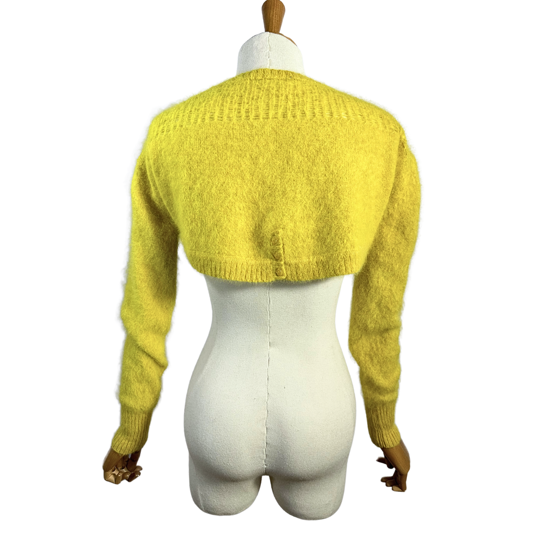 Longsleeve knitted shrug - M