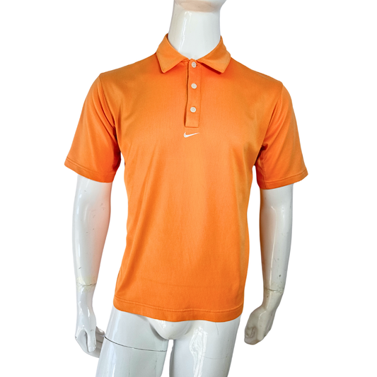 Orange Nike Sphere Dry polo - M