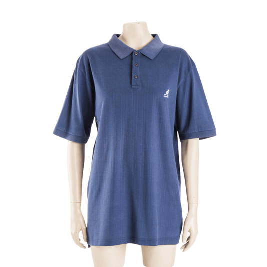 Kangol polo shirt with embroidered logo - L