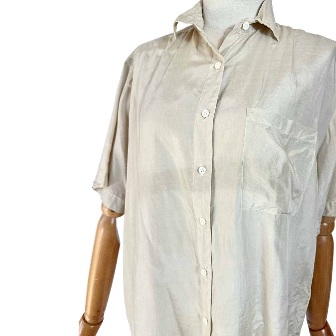 Vintage silk shirt - M