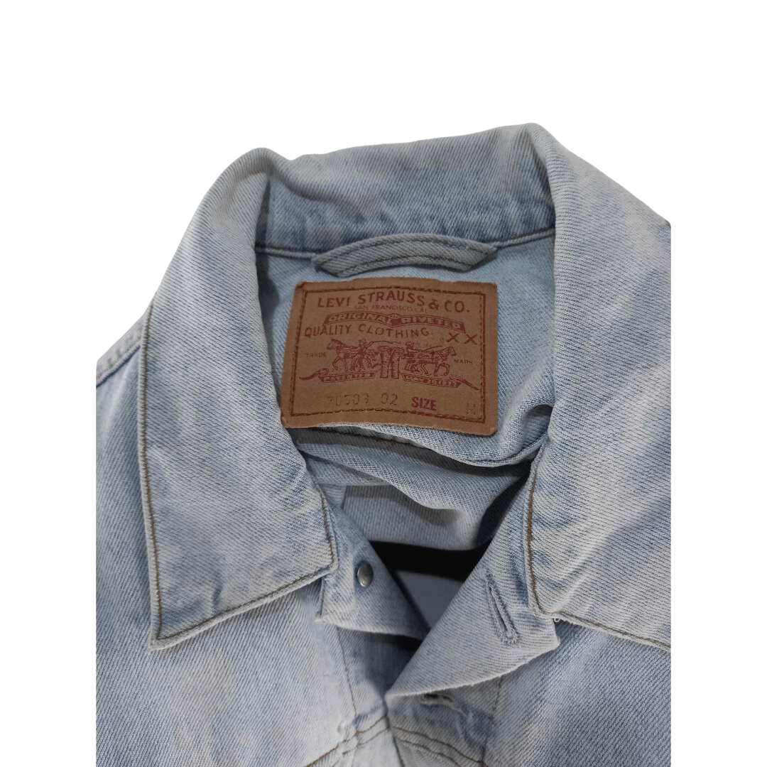 Vintage Levi's light-wash denim jacket - S/M