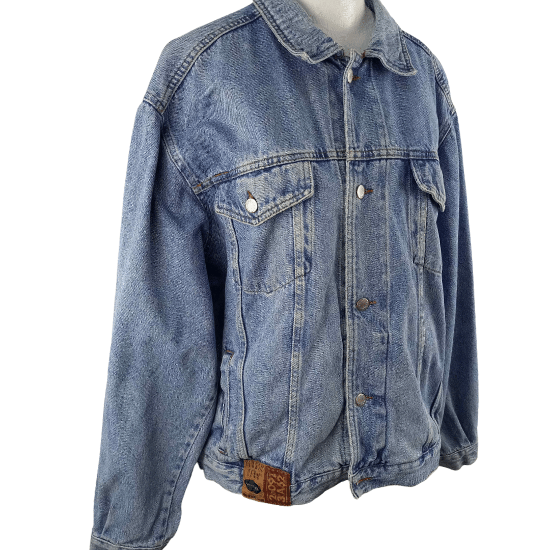 90s vintage Weipper denim jacket - XL/2XL
