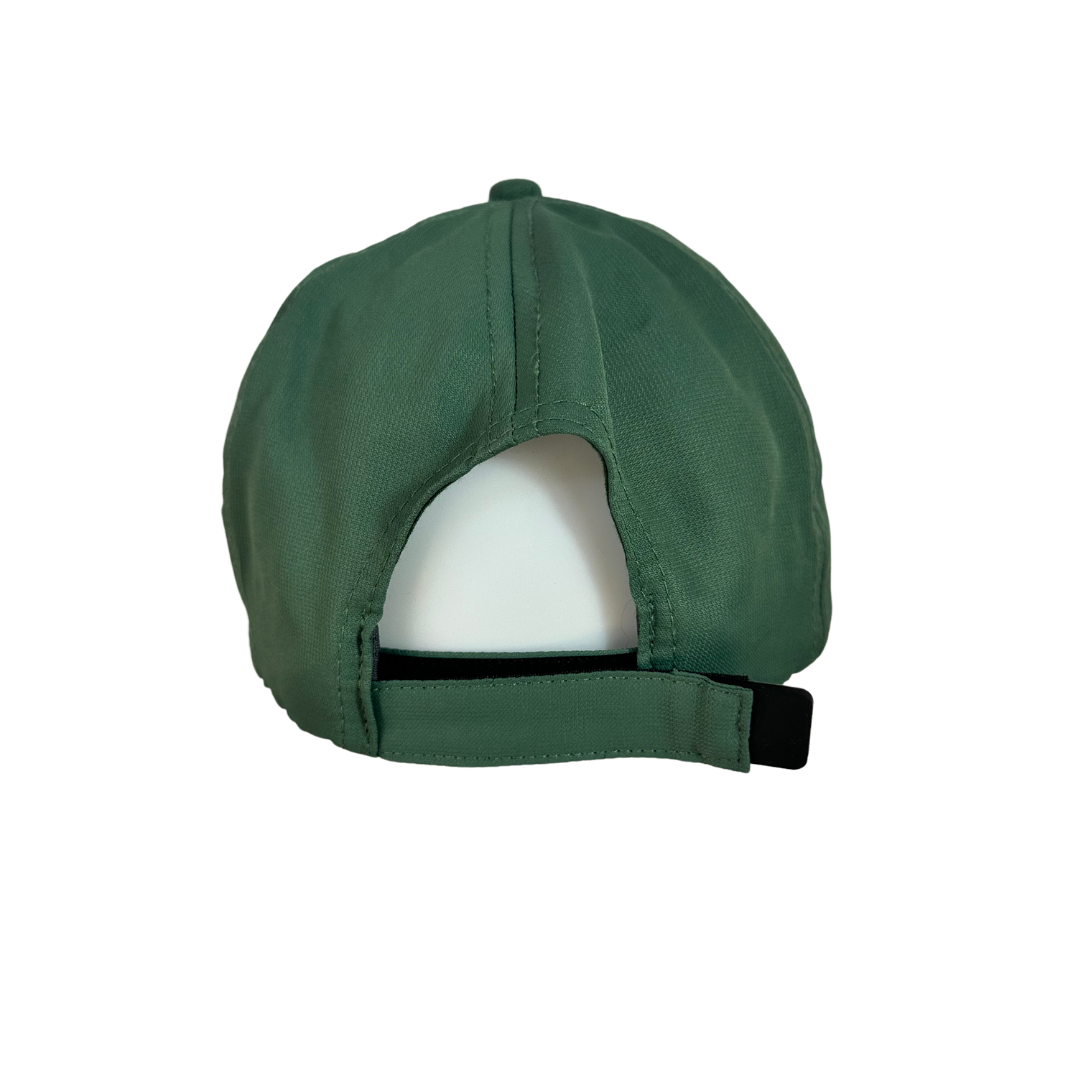 Green KWay embroidered peak cap - OS