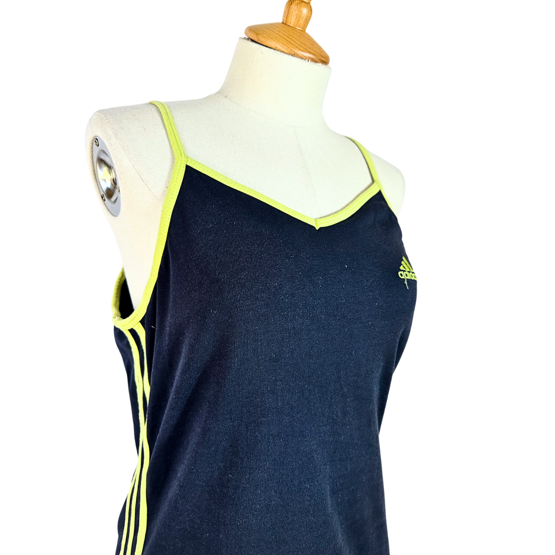 Adidas spaghetti strap athleisure top - L