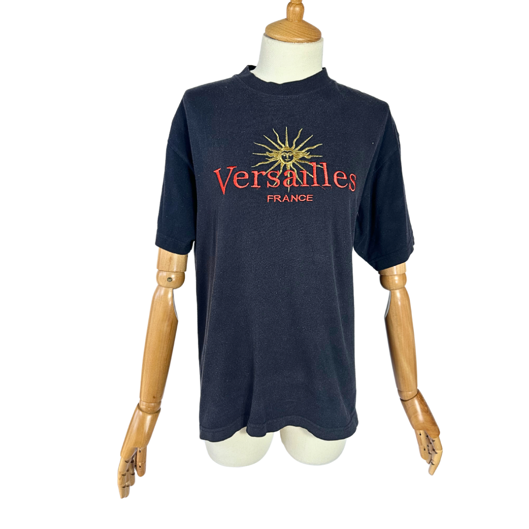 Versailles France embroidered tshirt - S/M