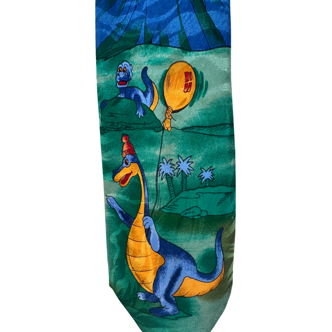 90s Jurassic Park dinosaur necktie