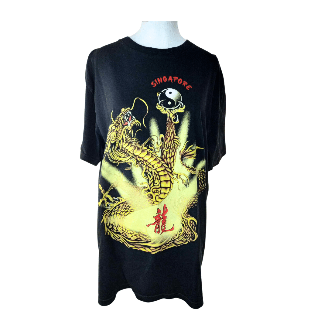 Singapore dragon shortsleeve t-shirt - XL/2XL
