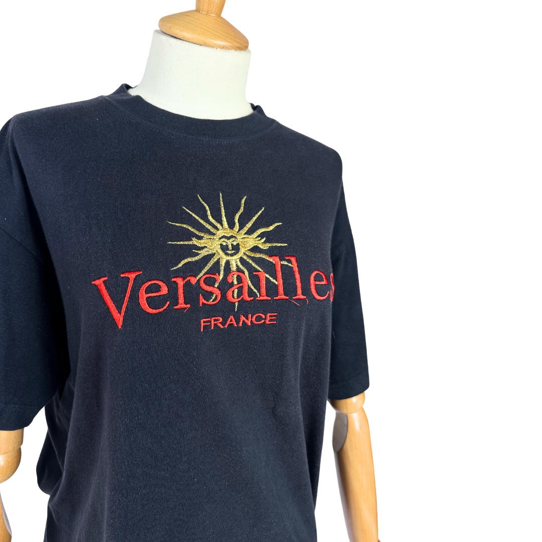 Versailles France embroidered tshirt - S/M