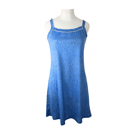 Water droplet print dress - S