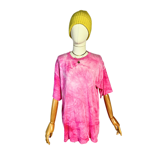 90s tie dye tshirt - L