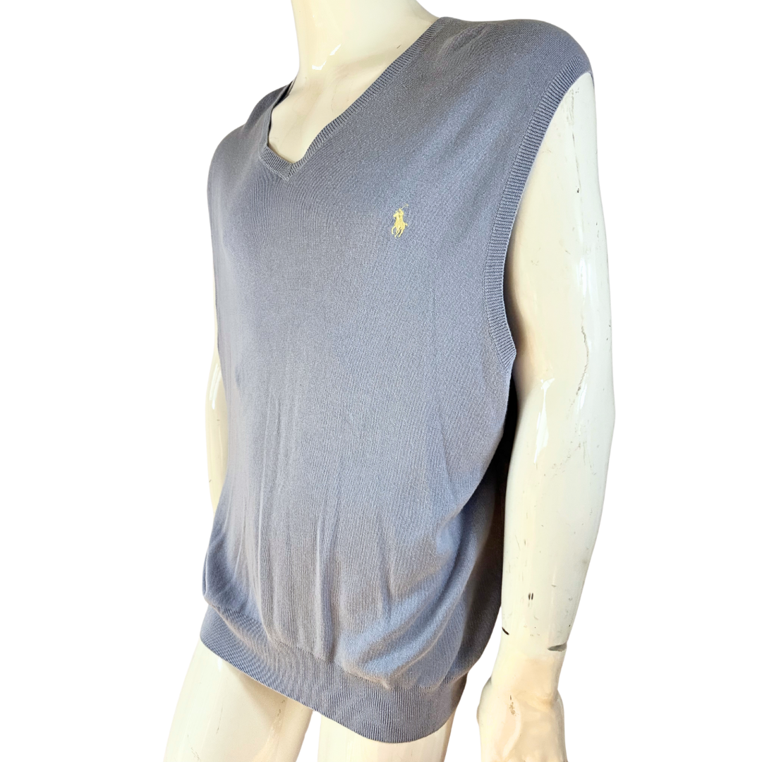 Polo by Ralph Lauren vneck knitted vest - XL