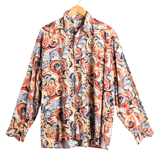 Printed longsleeve shirt - 2XL