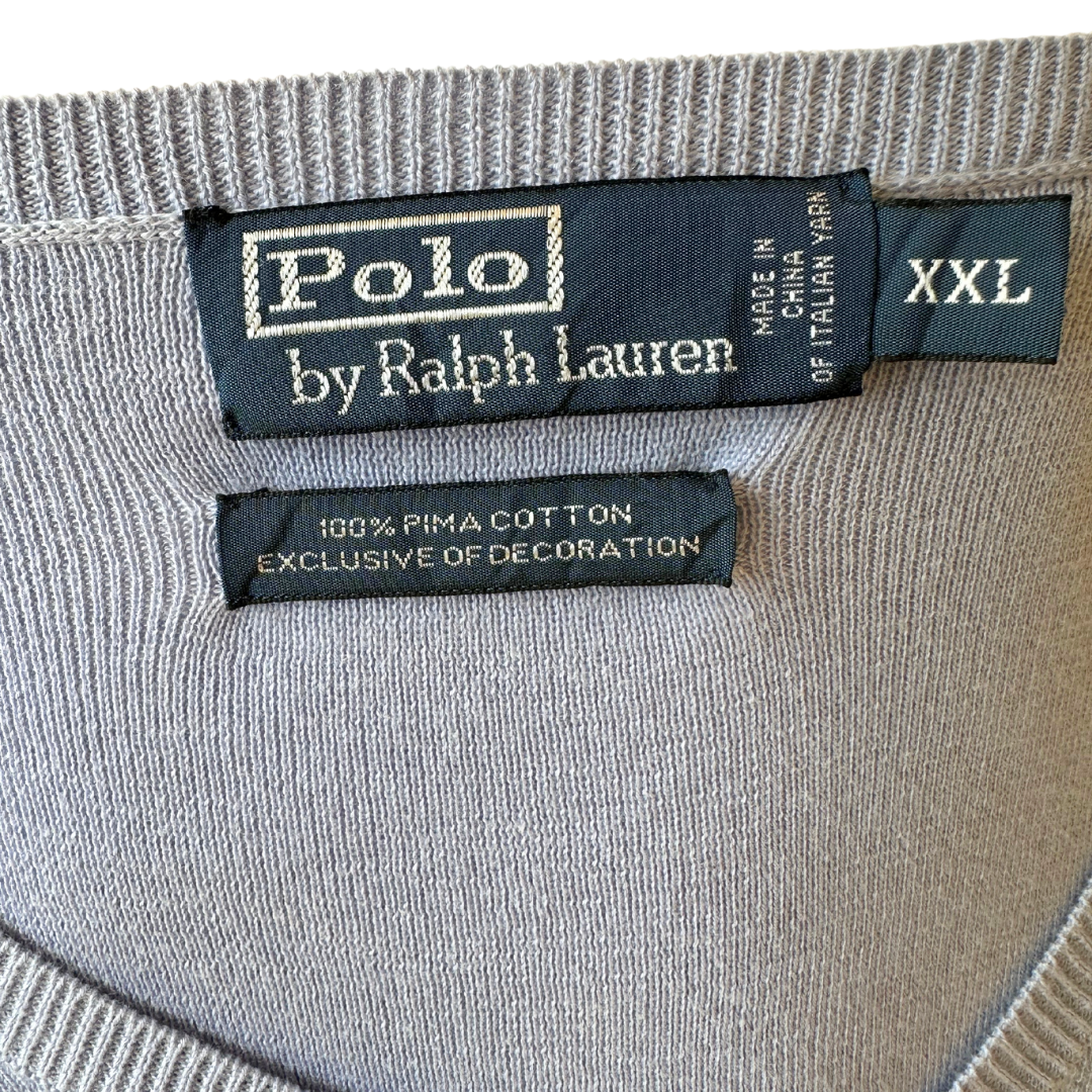 Polo by Ralph Lauren vneck knitted vest - XL