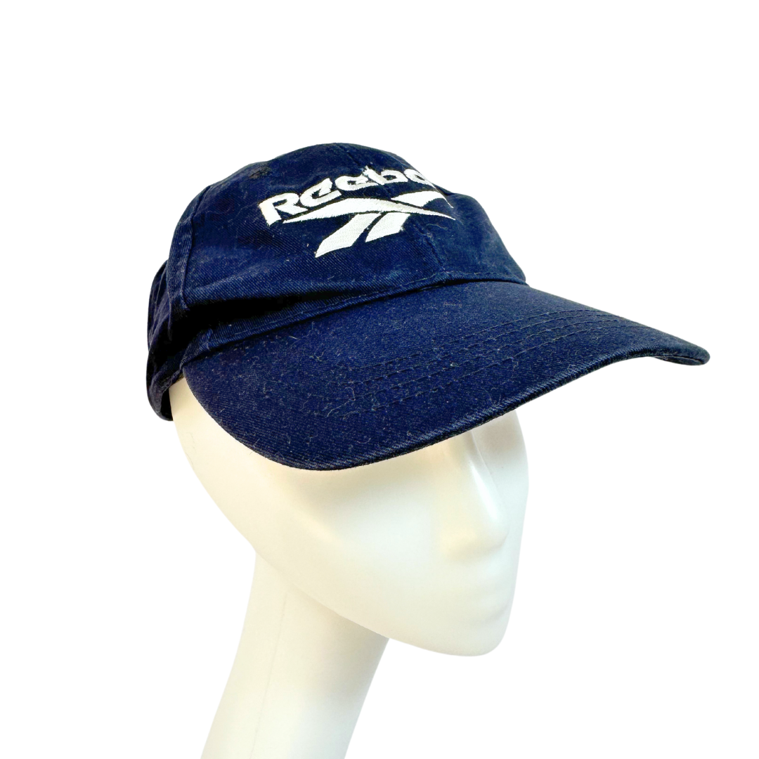 90s Reebok embroidered peak cap - OS