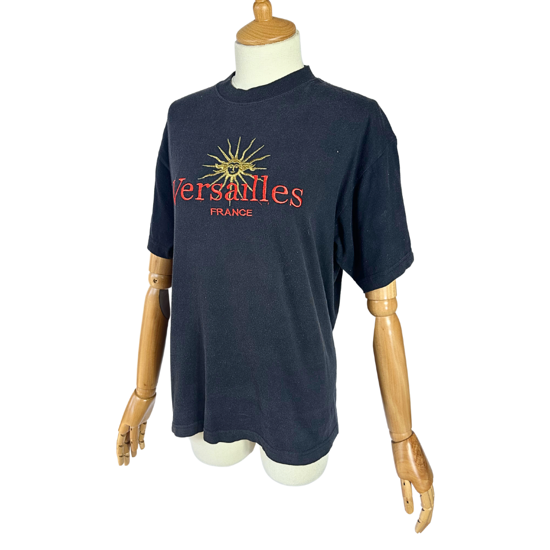 Versailles France embroidered tshirt - S/M