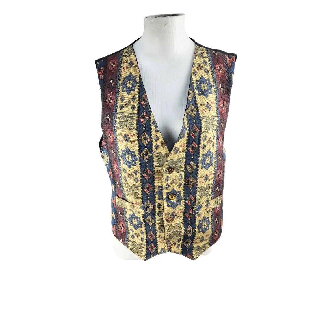 Tapestry waistcoat from Turkey - M/L