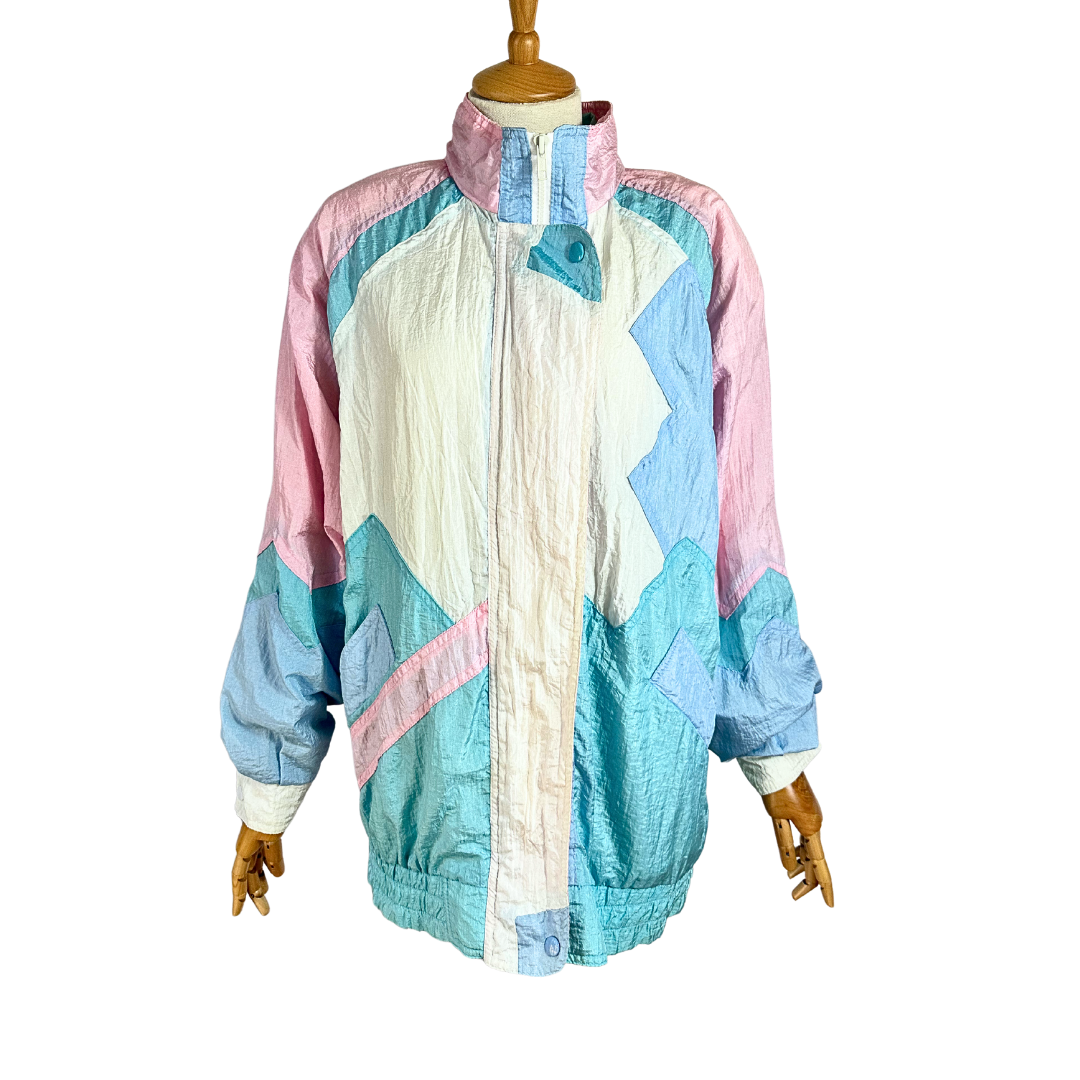 90s pastel tracksuit M L