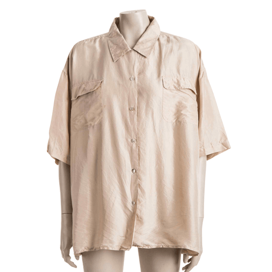 Silk shortsleeve shirt - XL