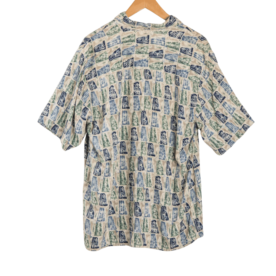 Printed shortsleeve shirt - M