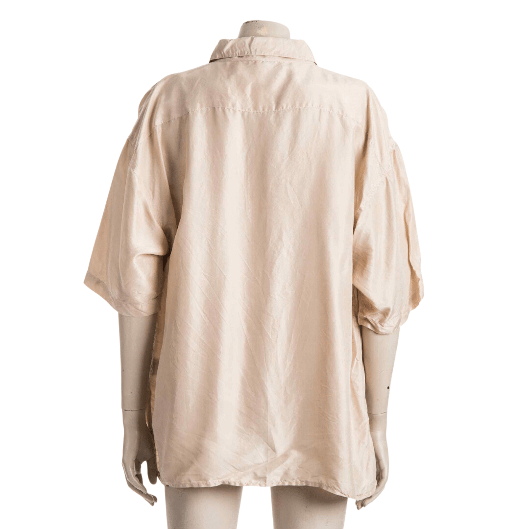 Silk shortsleeve shirt - XL