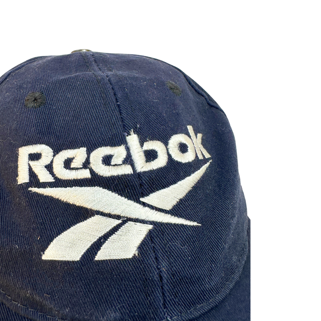 90s Reebok embroidered peak cap - OS