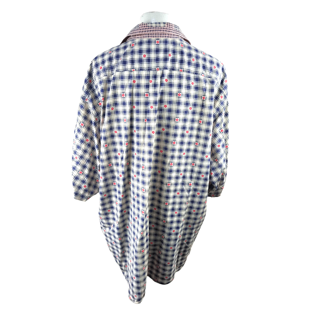 90s checkered shirt - 2XL