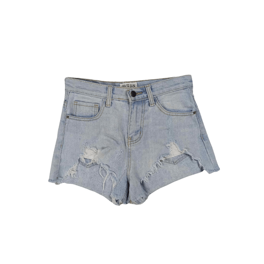 Ripped/distressed denim shorts- M