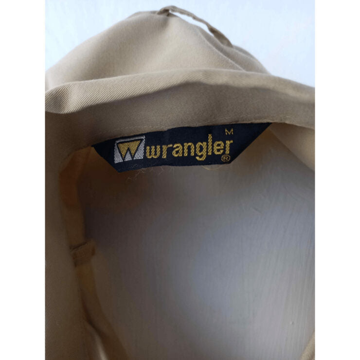 Khaki vintage Wrangler shirt- M